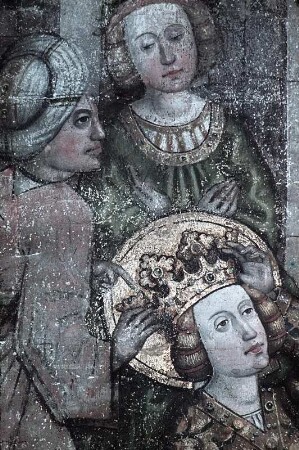 Vision der heiligen Elisabeth von der Dornenkrönung