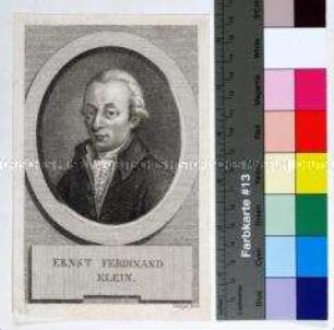 Porträt des preußischen Rechtsgelehrten Ernst Ferdinand Klein