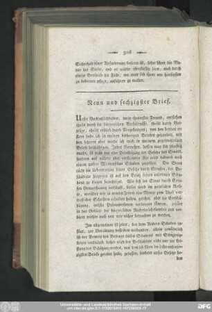 Neun und sechzigster Brief.