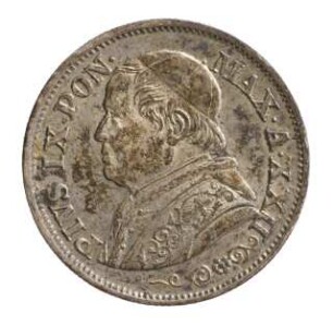 Münze, 10 Soldi, 1868