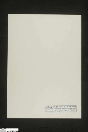 Vermögen der verstorbenen Margaretha Kinermann