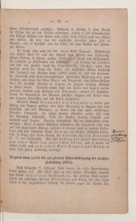 Ungarn (von 1438) bis zur zweiten Thronbesteigung des Hauses Habsburg (1527)