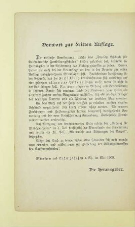 Vorwort zur dritten Auflage