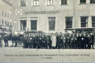 Mitglieder des sächsischen Kreisverbandes freiwilliger Krankenpfleger im Kriege, Leipzig