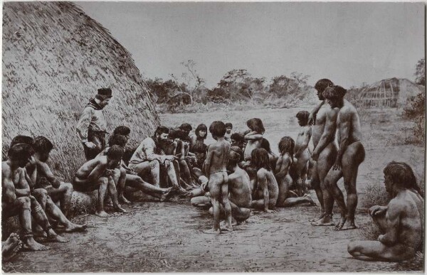 Demonstration of a bird whistle by the Mehinaku