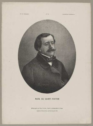 Bildnis des Paul de Saint-Victor