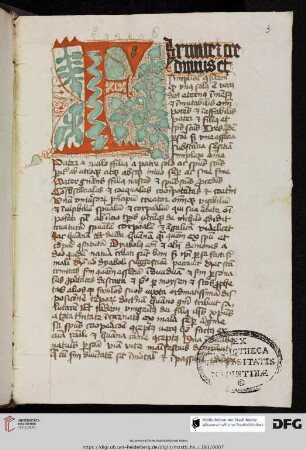 Conradus de Soltau, Lectura super c. Firmiter credimus (X.1.1.1)