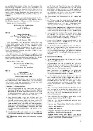 Sonderillustrierte zum Tag der Nationalen Volksarmee am 1. März 1965 : 7/65 vom 8. Januar 1965 ; [Mitteilungen]