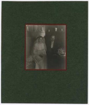 Ehepaar Wiese am Hochzeitstag