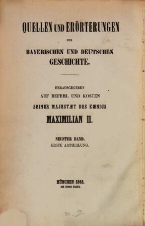 Briefsteller und Formelbücher des eilften bis vierzehnten Jahrhunderts. 1