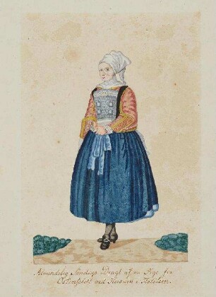Trachten - Mädchen aus Ostenfeld