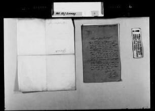 Schreiben von Ernst Closs, Karlsruhe, an August Lamey: Berichterstattung über eine Rede Otto von Bismarcks.