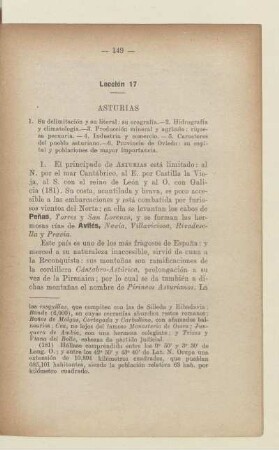 Lección 17. Asturias