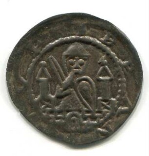 Brakteat, Markgraf Albrecht I. von Brandenburg
