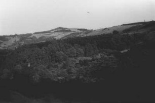 Hügellandschaft : Blick über eine Hügellandschaft im südafrikanischen Tafelland