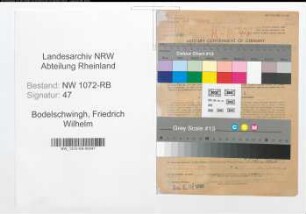 Entnazifizierung Friedrich Wilhelm Von Bodelschwingh , geb. 04.04.1910 (Regierungsrat)