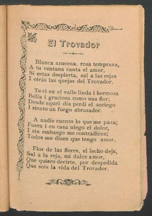 El trovador