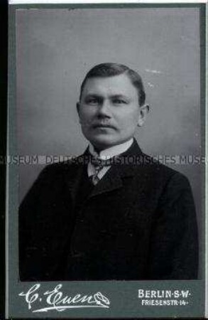 Porträt eines Mannes, Carte de Visite