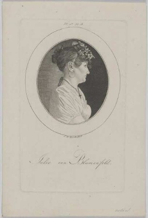 Bildnis der Julie von Blumenfeld