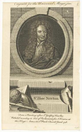 Bildnis des Isaac Newton