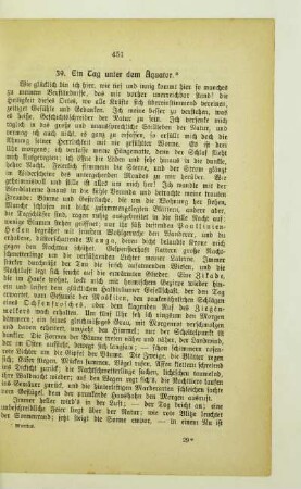 39. Ein Tag unter dem Äquator