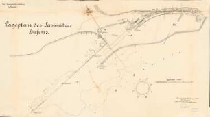 Hafen, Sassnitz: Lageplan 1:2000
