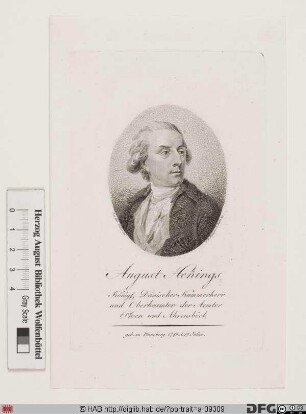 Bildnis August (Adolf Friedrich) Hennings