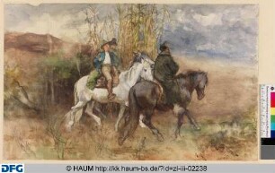 Aquarell zu Campagnaritt
