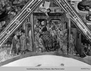Kapellendekoration mit Szenen aus dem Leben des Heiligen Antonius Abbate