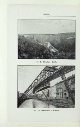 14a. Die Schwebebahn in Barmen