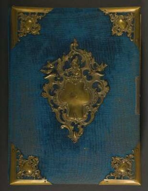 Familienalbum : Familienalbum. Samteinband mit Metallmontierung, Metallschließe und Goldschnitt; 27,5 x 21 x 6 cm (um 1890). Dresden: SLUB/DF 2017.C.78