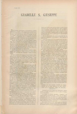Tavola LXX. Gradelle S. Giuseppe
