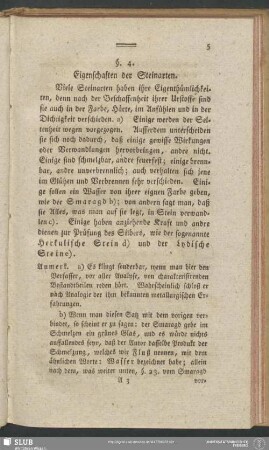 §. 4. Eigenschaften der Steinarten