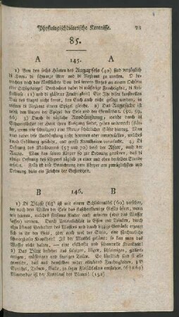 85. (145.) - 100. (168.) Physiologischdiätetische Kentnisse