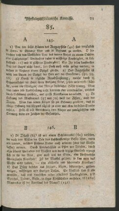 85. (145.) - 100. (168.) Physiologischdiätetische Kentnisse