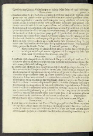 Amatorium genus. Cap. vi.