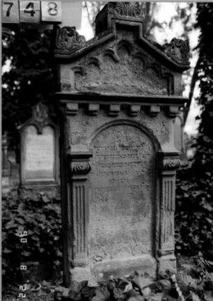 Grabstein 748