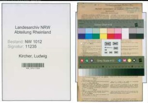 Entnazifizierung Ludwig Kircher , geb. 23.01.1903 (Mechaniker)