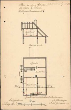 Errichtung und Betrieb der Zigarrenfabrik des Ludwig Schaub in Friesenheim