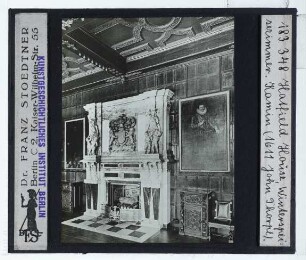 Hatfield, Hatfield House : Innenansicht, Kamin