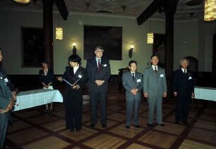 Freiburg im Breisgau: Matsuyama-Delegation in Freiburg [u.a. mit Rolf Böhme]