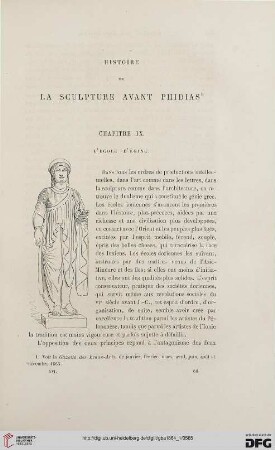 16: Histoire de la sculpture avant Phidias, [8]