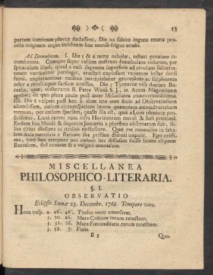 Miscellanea Philosophico-Literaria