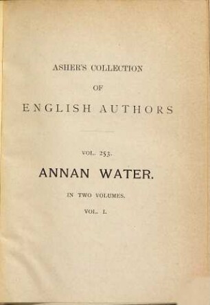 Annan Water. 1