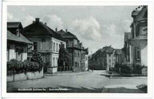 Dahlen. Bahnhofstraße