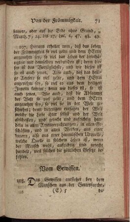 Vom Gewissen.