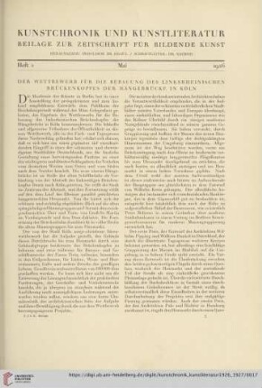 Heft 2 (Mai 1926)