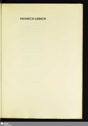 Heinrich Lersch