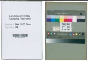 Register der ausgegebenen Entlastungszeugnisse. Nr. 12109 - 13716