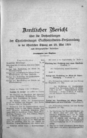 29. Mai 1918